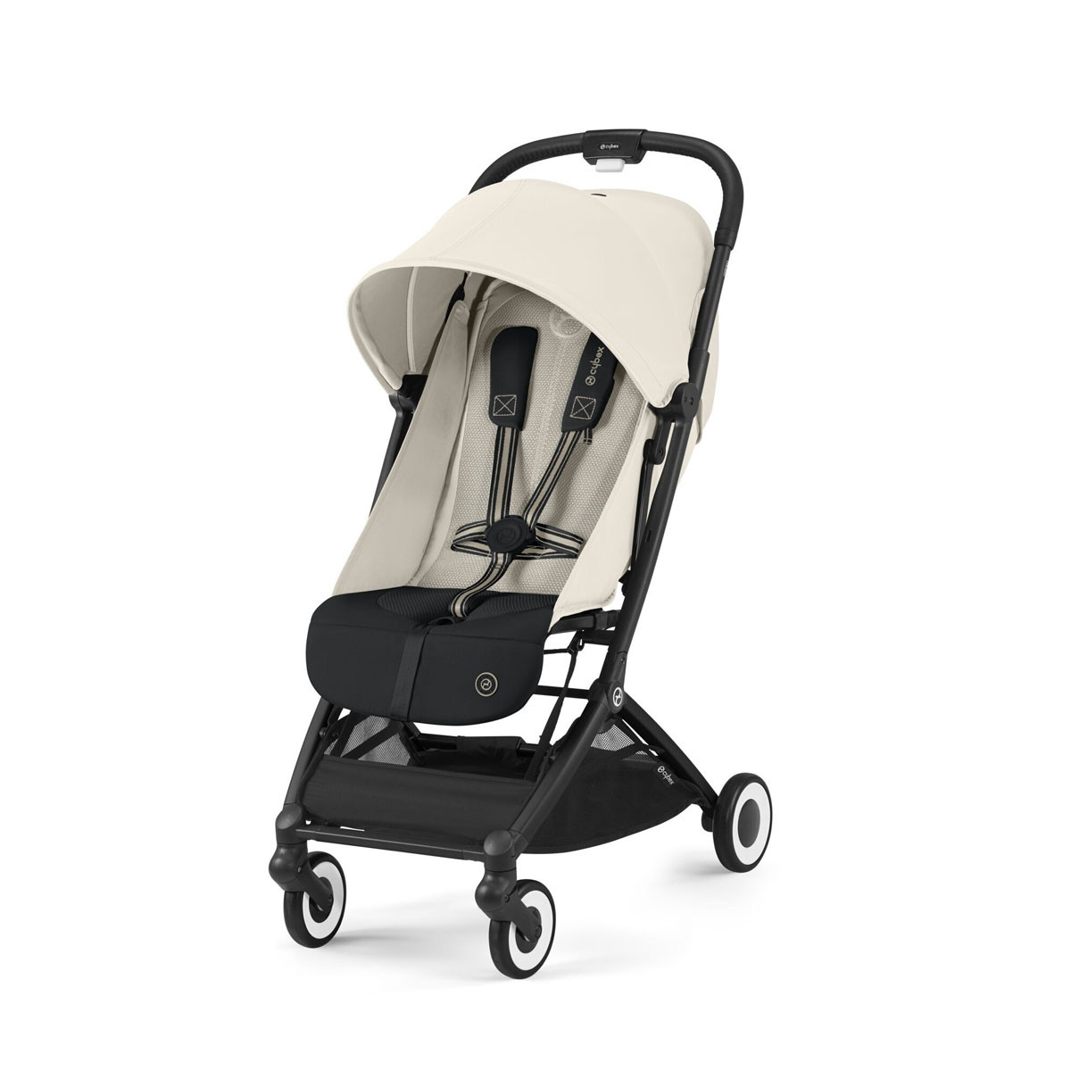 Cybex kolica Orfeo, Canvas White/Black Frame