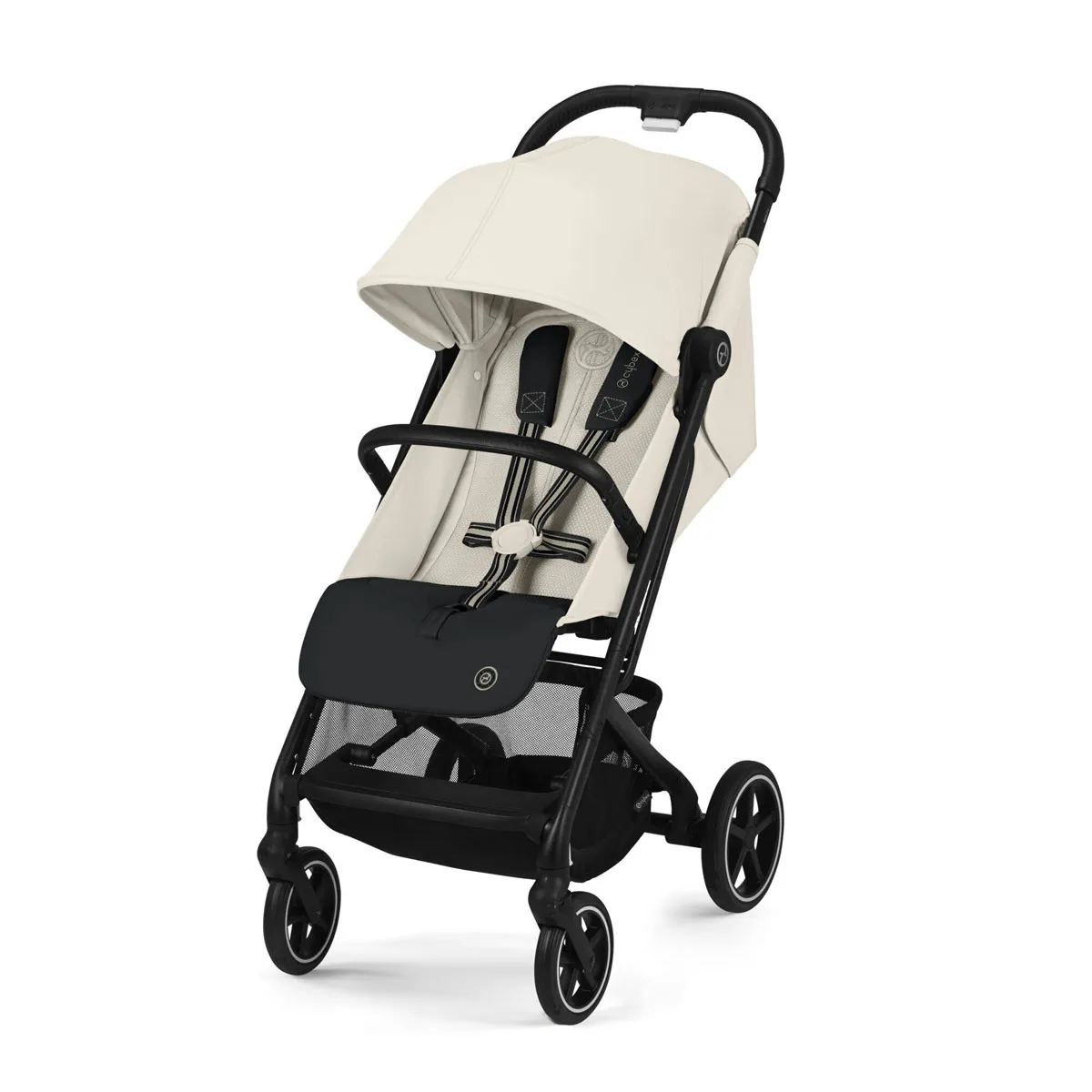 Cybex kolica Beezy, Canvas White/Black Frame