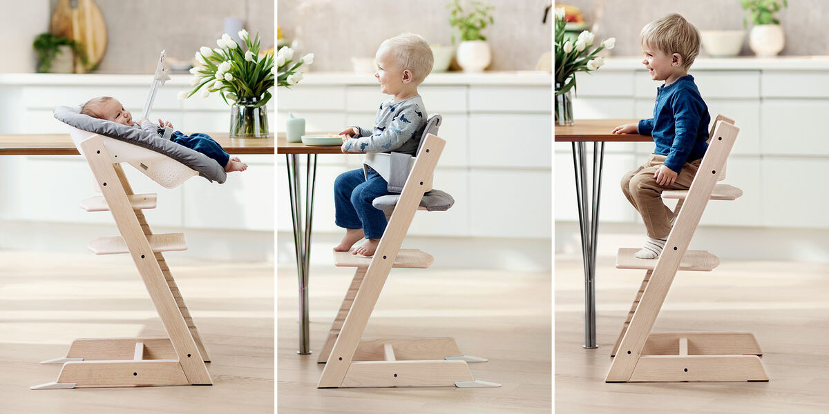 Stokke Tripp Trapp stolica, Storm Grey