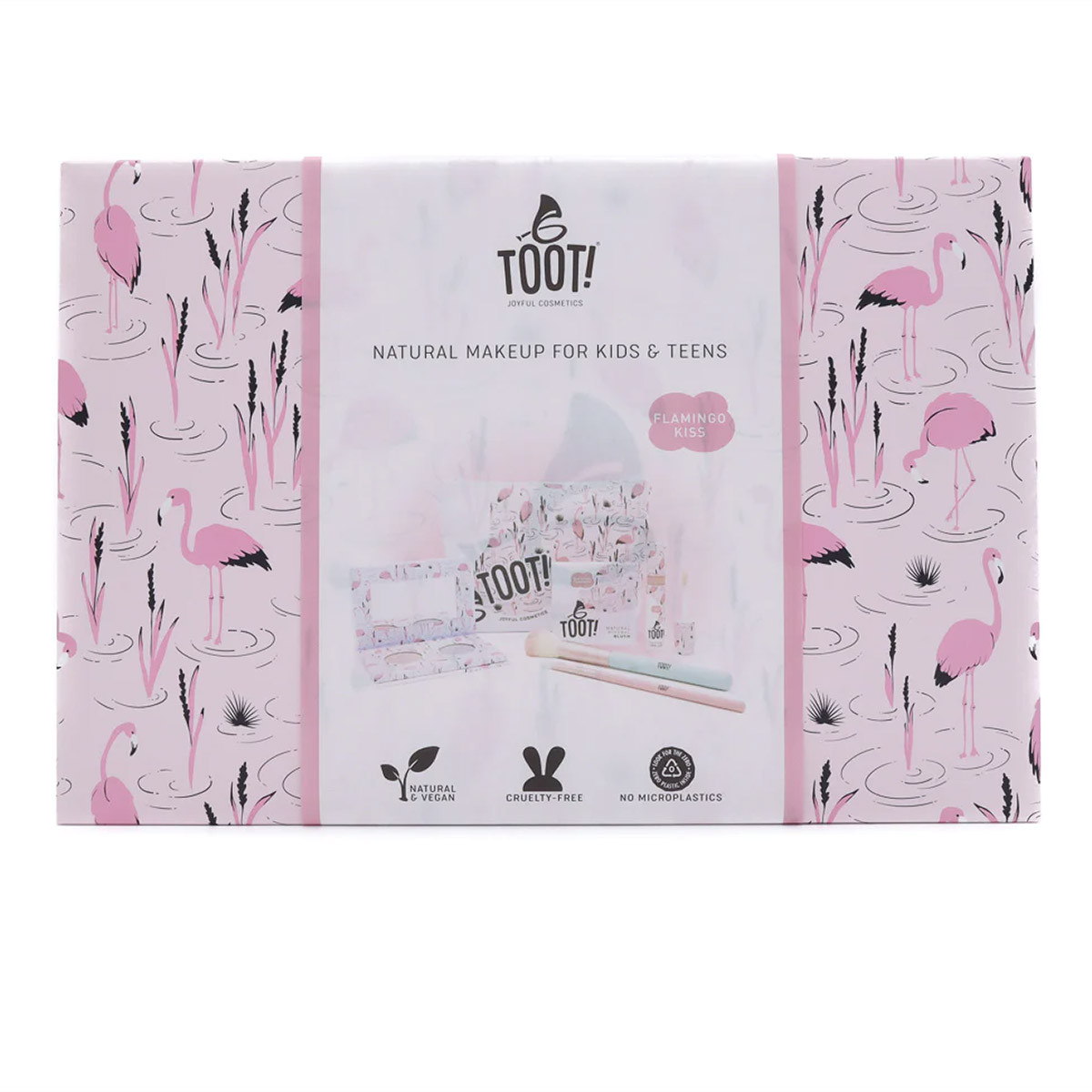 Toot! flamingo kiss set