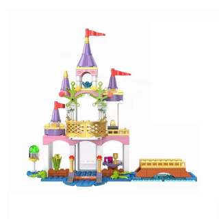 Cogo kocke Swan Lake Castle, 25.5x22.8cm