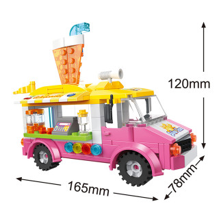 Cogo kocke Juice Van, 16.5x7.8x12cn