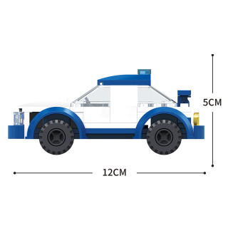 Cogo kocke Police Van, 12x5cm