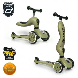 Scoot and Ride trotinet Highwaykick 1 Olive, 2/1