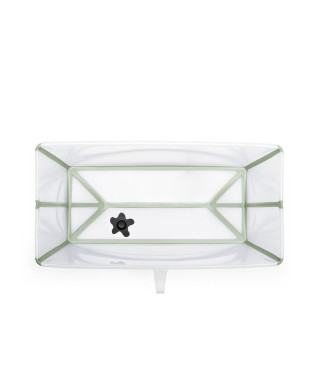 Stokke kadica Flexi Bath, Transparent Green