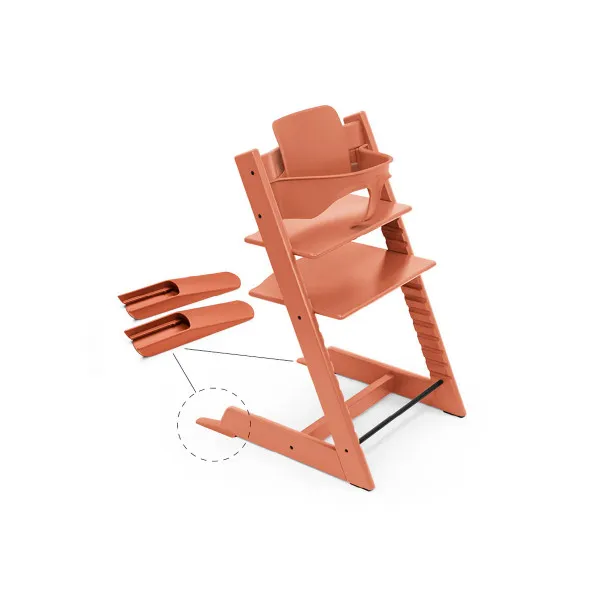 Stokke set za hranilicu TrippTrapp, Terracotta